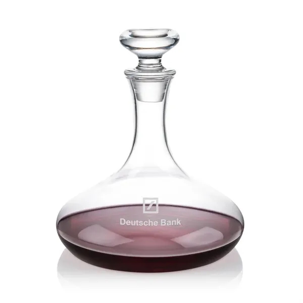 The Elliston Decanter & Lid - 33oz features a classic, gently... from ASI 84592 St Regis Group / St Regis