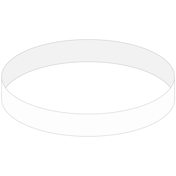 Silicone wristband debossed with colorfill. 1/2" wide.... from ASI 54100 Fields Manufacturing Inc / Fields