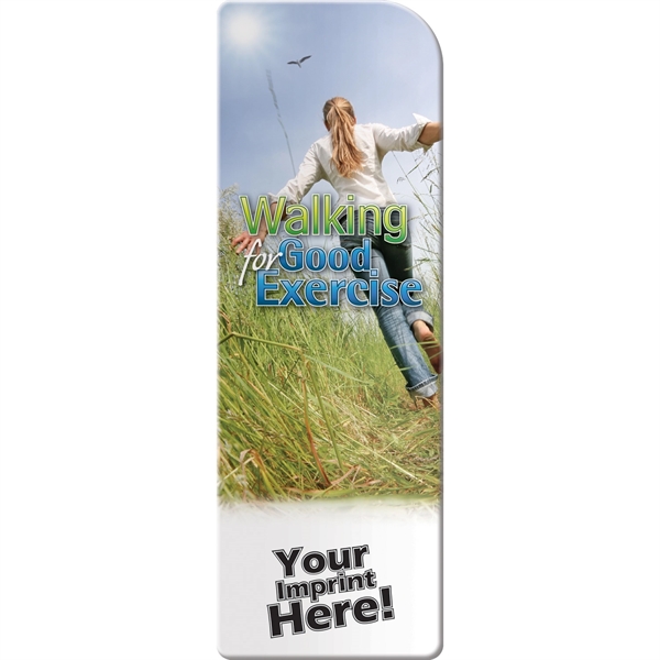 Bookmark - Walking for Good Exercise... from ASI 54100 Fields Manufacturing Inc / Better Life Line