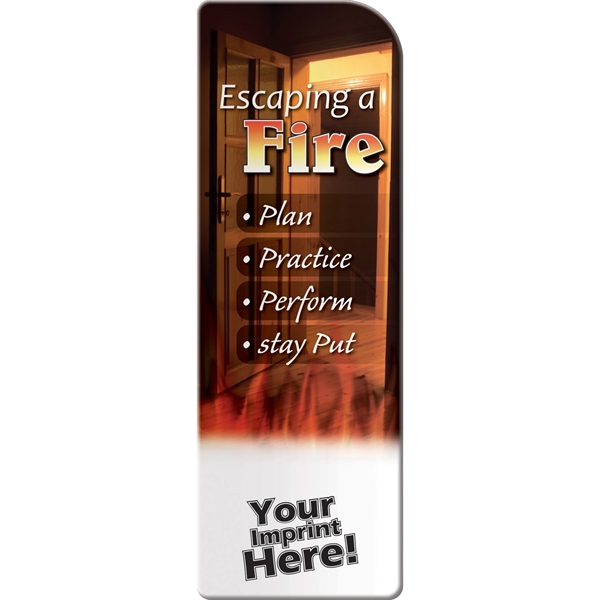 Bookmark - Escaping A Fire... from ASI 54100 Fields Manufacturing Inc / Better Life Line