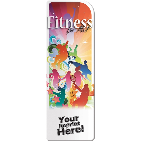 Bookmark - Fitness for Me!... from ASI 54100 Fields Manufacturing Inc / Better Life Line