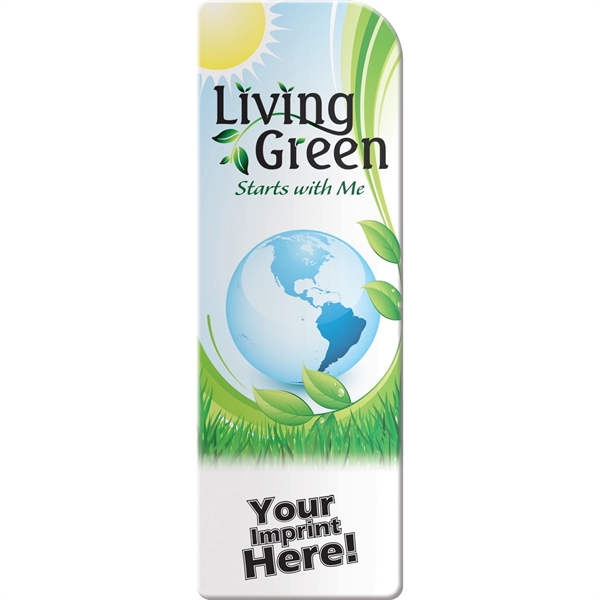 Bookmark - Living Green Starts with Me... from ASI 54100 Fields Manufacturing Inc / Better Life Line