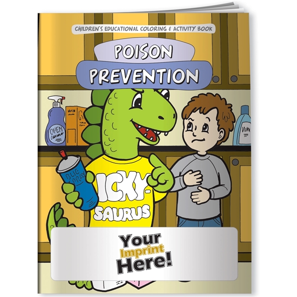 Coloring Book - Poison Prevention... from ASI 54100 Fields Manufacturing Inc / Better Life Line
