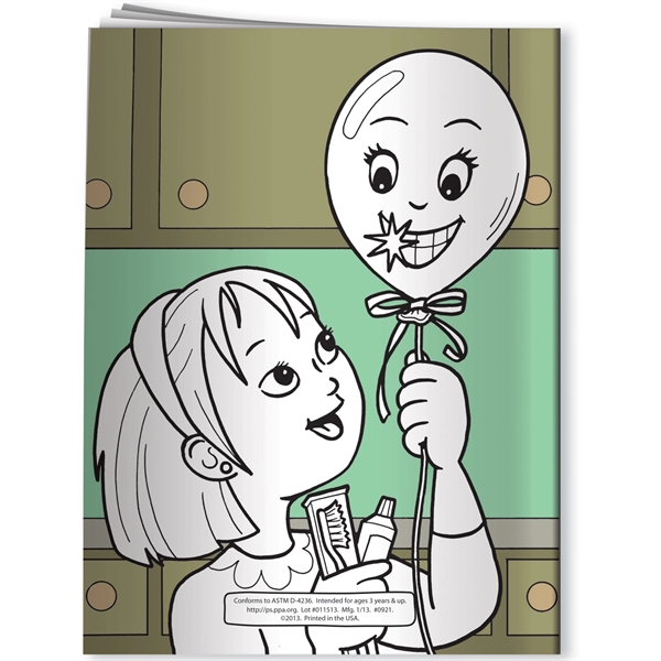 Coloring Book - Tooth Tale... from ASI 54100 Fields Manufacturing Inc / Better Life Line