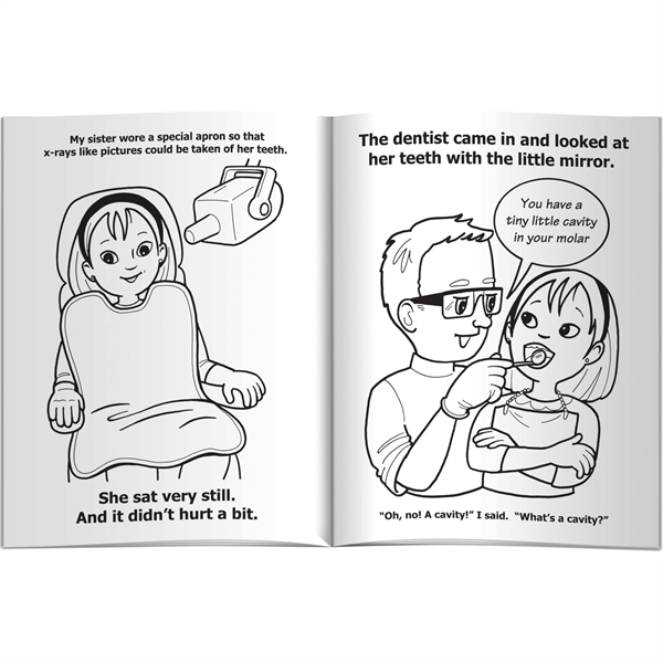 Coloring Book - Tooth Tale... from ASI 54100 Fields Manufacturing Inc / Better Life Line