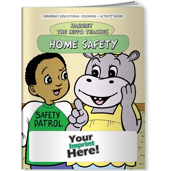 Coloring Book - Home Safety... from ASI 54100 Fields Manufacturing Inc / Better Life Line