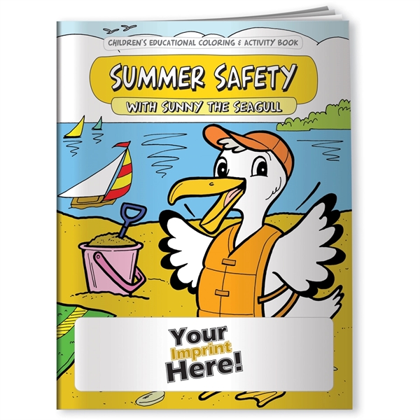Coloring Book - Summer Safety with Sunny... from ASI 54100 Fields Manufacturing Inc / Better Life Line