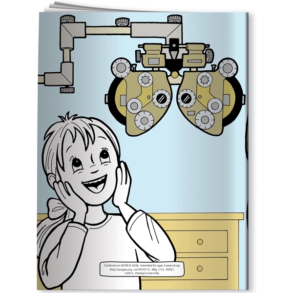 Coloring Book - Seeing is Believing... from ASI 54100 Fields Manufacturing Inc / Better Life Line