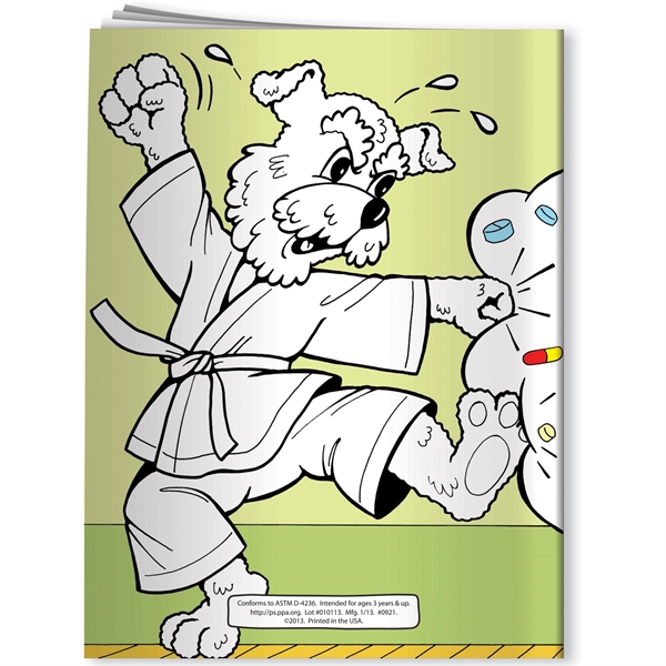 Coloring Book - Drug Free is the Way for Me!... from ASI 54100 Fields Manufacturing Inc / Better Life Line