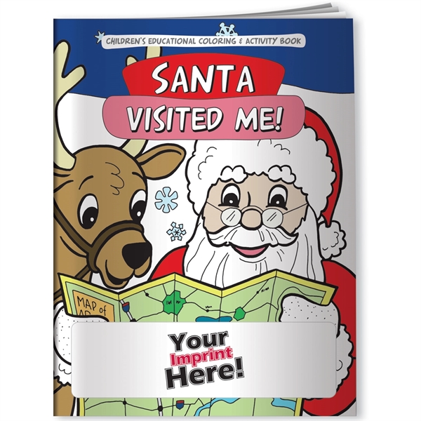 Coloring Book - Santa Visited Me!... from ASI 54100 Fields Manufacturing Inc / Better Life Line