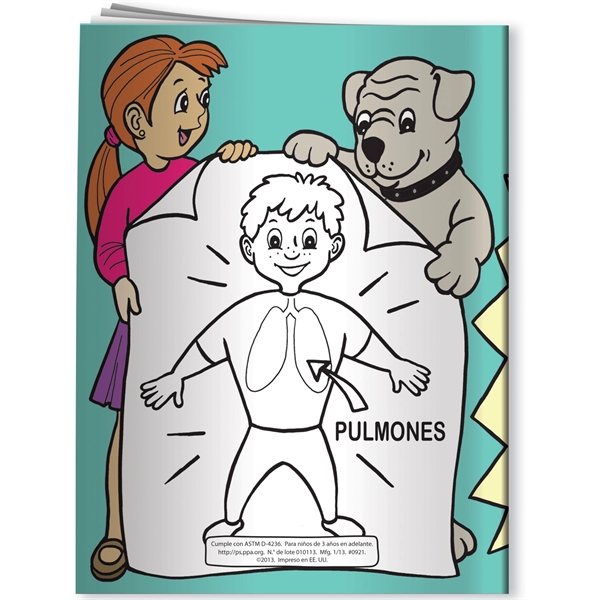 Coloring Book - Your Healthy Body... from ASI 54100 Fields Manufacturing Inc / Better Life Line