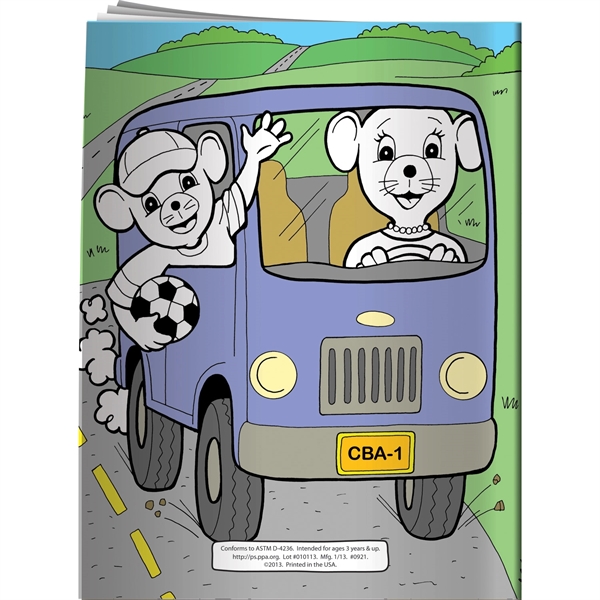 Coloring Book - Cars & Trucks Are Awesome!... from ASI 54100 Fields Manufacturing Inc / Better Life Line