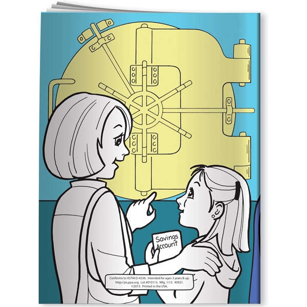 Coloring Book - Let's Go to the Credit Union... from ASI 54100 Fields Manufacturing Inc / Better Life Line