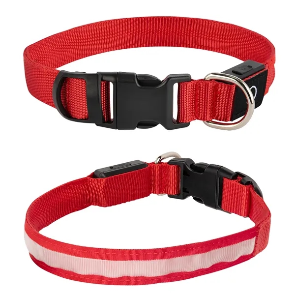 Light Up Rechargable Pet Collar - Medium... from ASI 61125 Hit Promotional Products