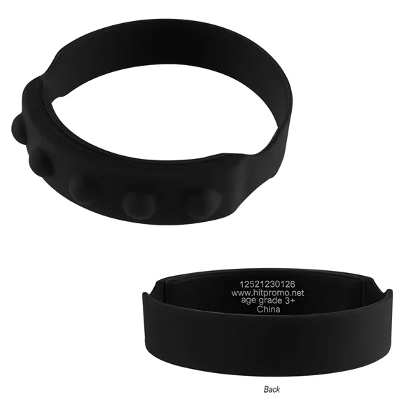Push Pop Recycled Silicone Wristband... from ASI 61125 Hit Promotional Products