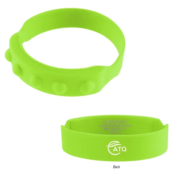 Push Pop Recycled Silicone Wristband... from ASI 61125 Hit Promotional Products