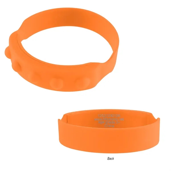 Push Pop Recycled Silicone Wristband... from ASI 61125 Hit Promotional Products