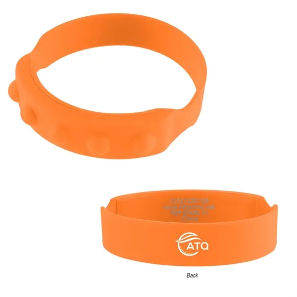 Push Pop Recycled Silicone Wristband... from ASI 61125 Hit Promotional Products