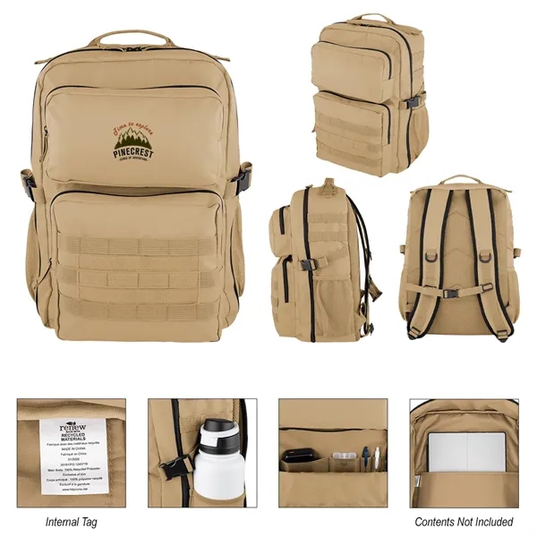 Kenny rPET Tactical Laptop Backpack... from ASI 61125 Hit Promotional Products