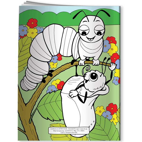 Coloring Book - All About Insects... from ASI 54100 Fields Manufacturing Inc / Better Life Line