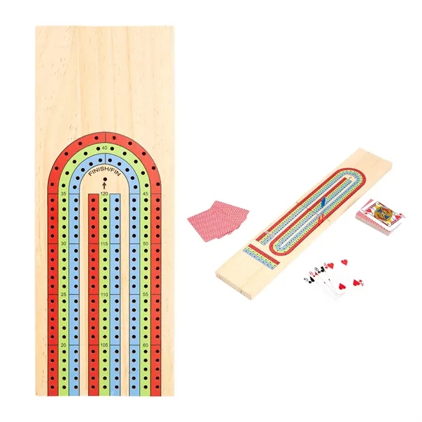 3-Track Travel Cribbage Game... from ASI 61125 Hit Promotional Products