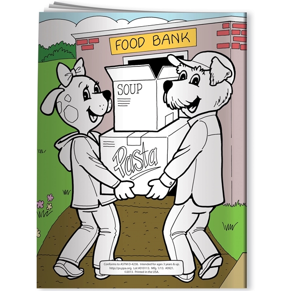 Coloring Book - Volunteer... from ASI 54100 Fields Manufacturing Inc / Better Life Line
