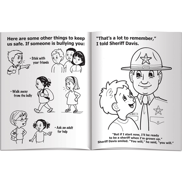 Coloring Book - My Visit with a Sheriff... from ASI 54100 Fields Manufacturing Inc / Better Life Line
