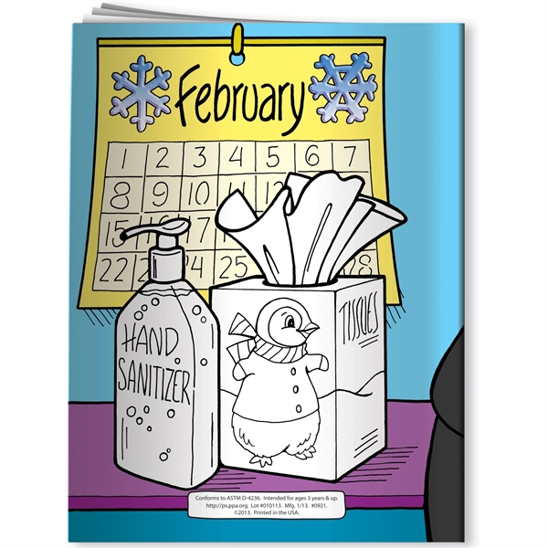 Coloring Book - Cold and Flu... from ASI 54100 Fields Manufacturing Inc / Better Life Line