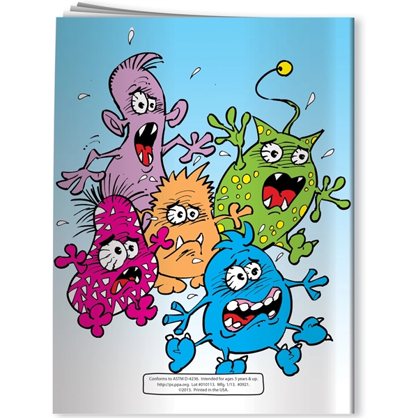 Coloring Book - Immunize Today... from ASI 54100 Fields Manufacturing Inc / Better Life Line