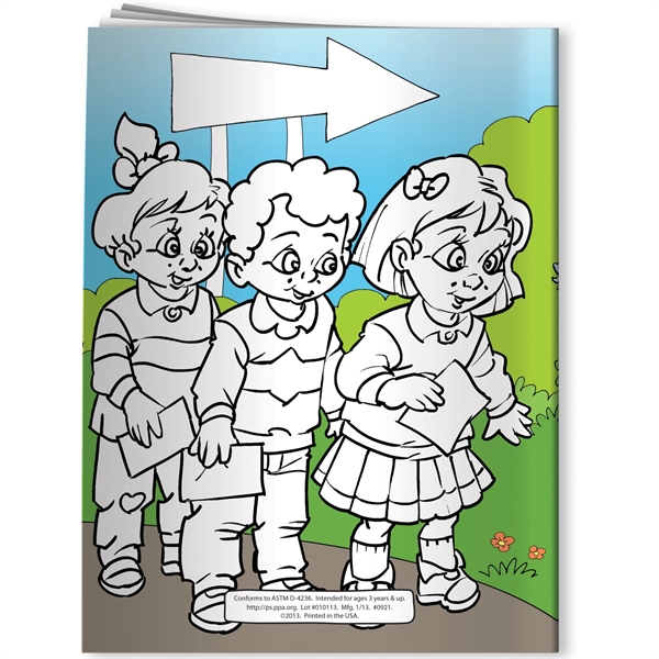 Coloring Book - Do Your Part & Vote... from ASI 54100 Fields Manufacturing Inc / Better Life Line