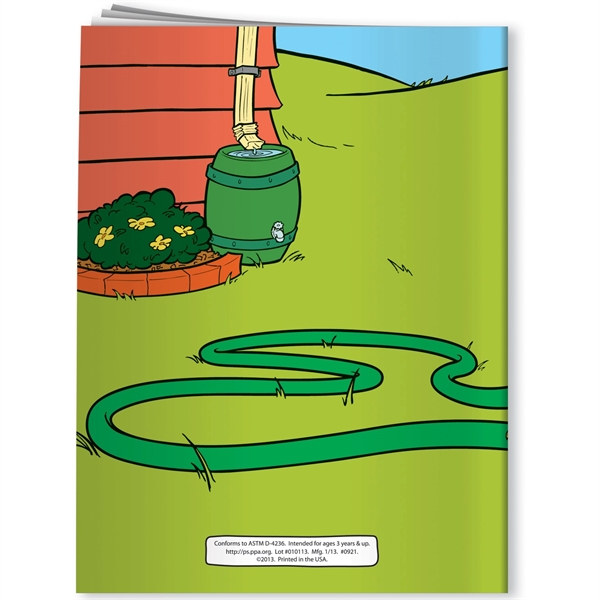 Coloring Book - Water Conservation... from ASI 54100 Fields Manufacturing Inc / Better Life Line