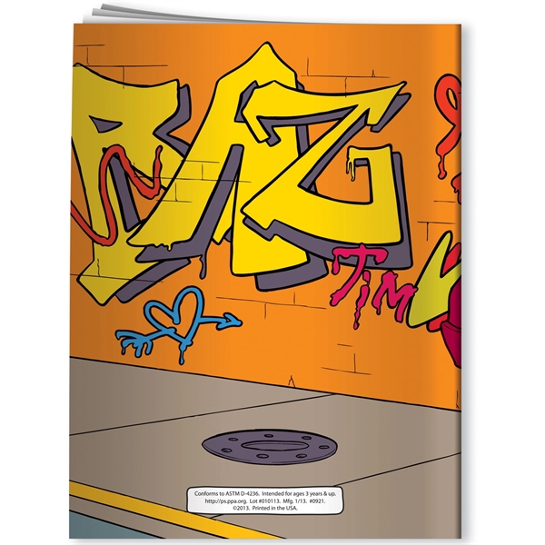Coloring Book - Don't Mess With Gangs... from ASI 54100 Fields Manufacturing Inc / Better Life Line