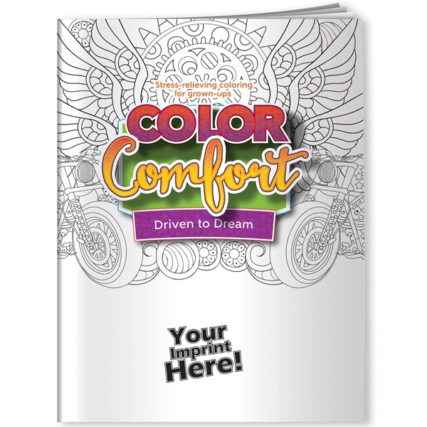 8" x 10 1/2" coloring book with 12 beautifully rendered images... from ASI 54100 Fields Manufacturing Inc / Better Life Line