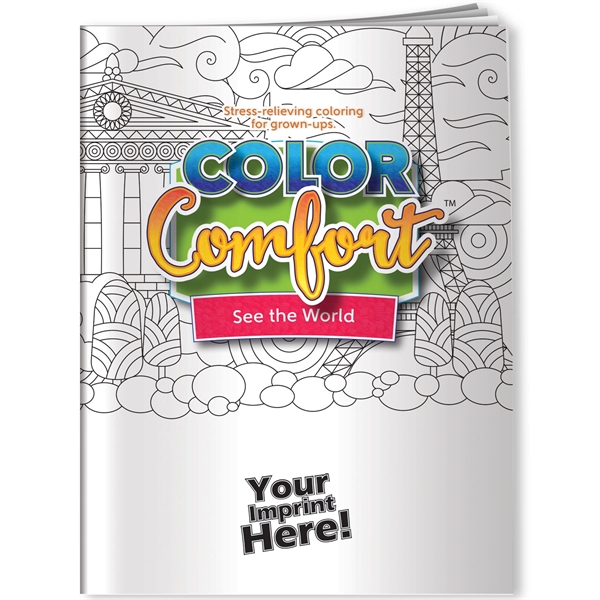 See the World Color Comfort™ coloring book with 24-pages of well-known... from ASI 54100 Fields Manufacturing Inc / Better Life Line
