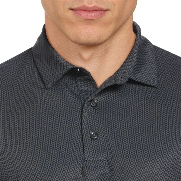 Callaway men's mini geo polo with recycled polyester, wicking comfort, stretch,... from ASI 38120 Ball Pro / Diversified Quality Kitchenware / Branded Apparel Designs