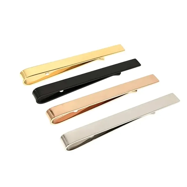 Stainless steel metal tie clip plus laser engraving on 1 location... from ASI 37218 Athena Promo (tm)