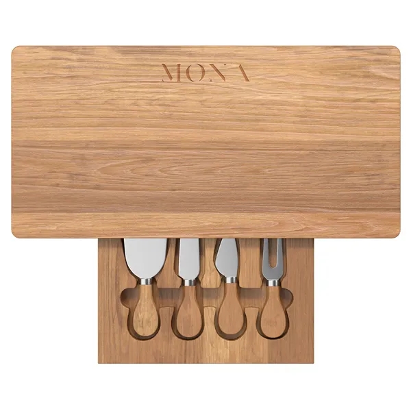 Upgrade your serving game. This acacia wood board includes an integrated... from ASI 88660 Spector & Co.