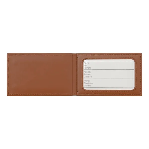 The Preston Eco Luggage Tag is made from 65% Polyurethane 21%... from ASI 88660 Spector & Co.