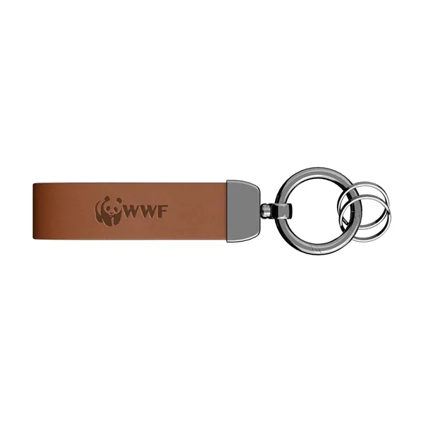 The Preston Eco Keyring is made from 65% Polyurethane 21% post-consumer... from ASI 88660 Spector & Co.