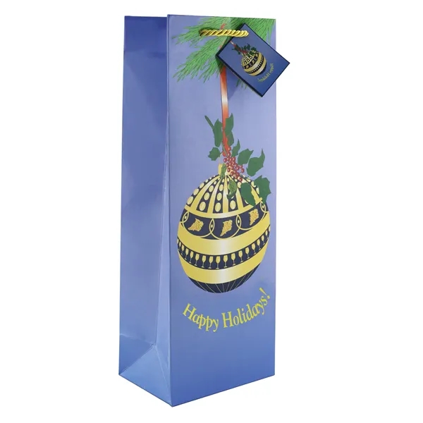 The Holiday Wine Gift Bag Collection. Blank.... from ASI 55450 Franmara Inc