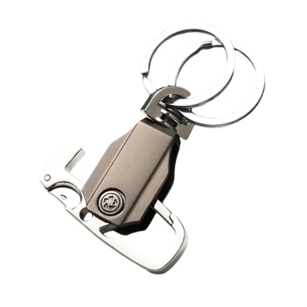 Multi-function fingertip spinner bottle opener keychain with laser engraving on 1... from ASI 37218 Athena Promo (tm)