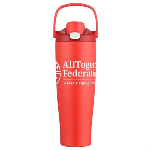40 oz Recycled Stainless Steel Vacuum Tumbler... from ASI 36730 Ariel Premium Supply Inc
