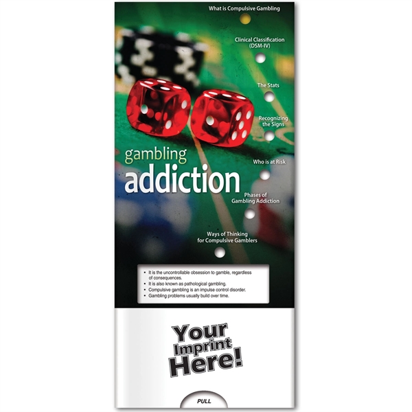 Pocket Slider - Gambling Addiction... from ASI 54100 Fields Manufacturing Inc / Better Life Line