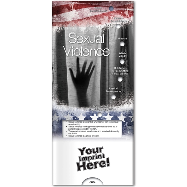 Pocket Slider - Sexual Violence Prevention... from ASI 54100 Fields Manufacturing Inc / Better Life Line