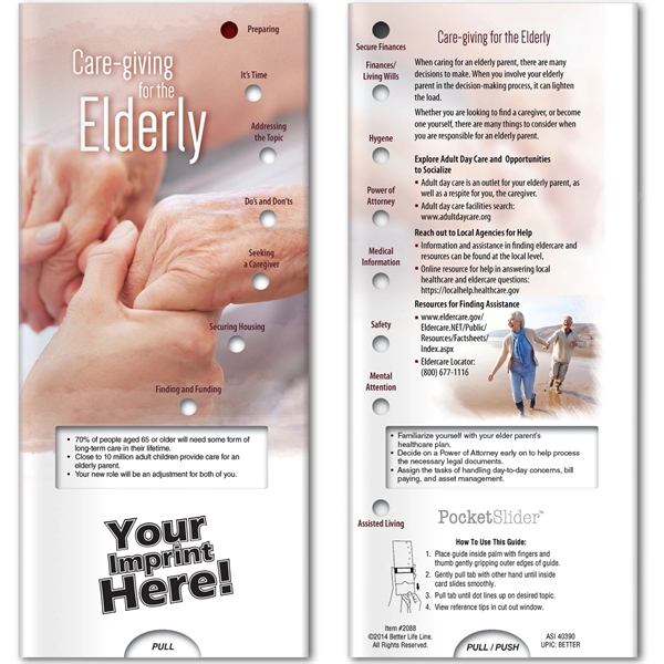 Pocket Slider - Care-giving for the Elderly.... from ASI 54100 Fields Manufacturing Inc / Better Life Line