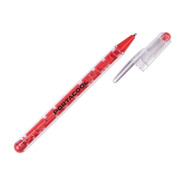 Maze pen with medium point, black ink.... from ASI 98360 WOWLine / WOWLine®