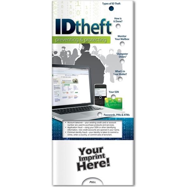 Pocket Slider - Identity Theft... from ASI 54100 Fields Manufacturing Inc / Better Life Line