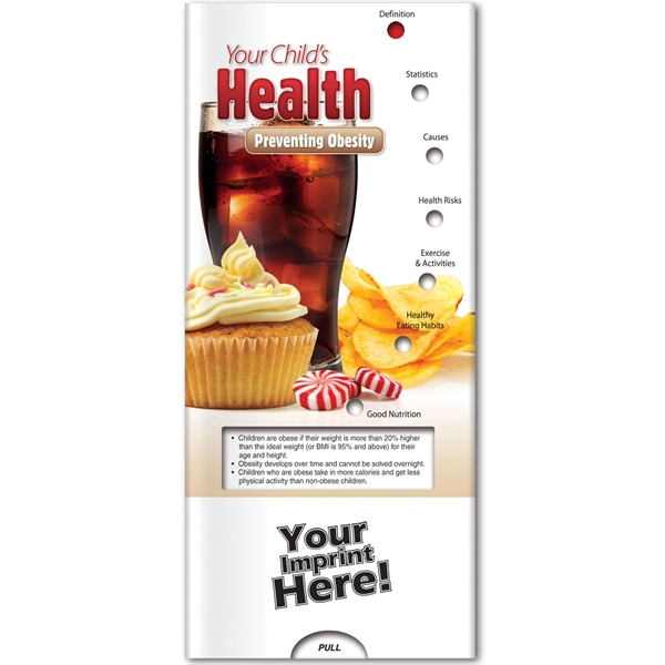 Pocket Slider - Your Child's Health... from ASI 54100 Fields Manufacturing Inc / Better Life Line