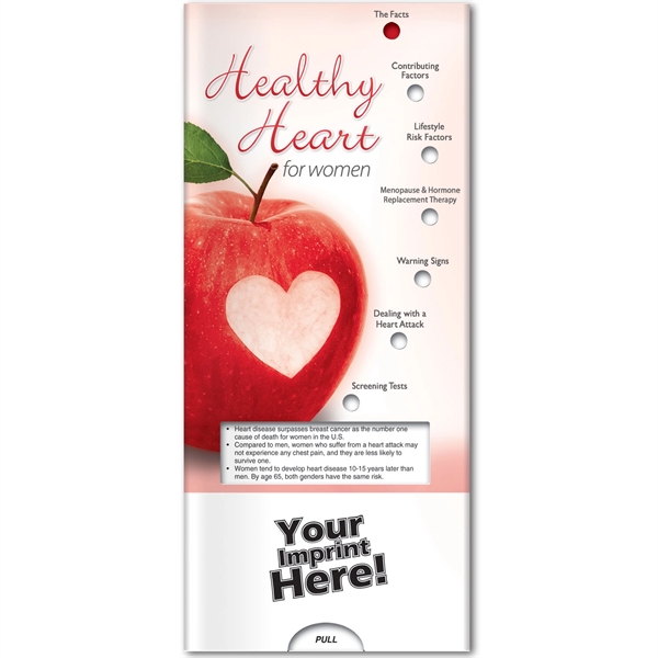 Pocket Slider - Healthy Heart for Women... from ASI 54100 Fields Manufacturing Inc / Better Life Line