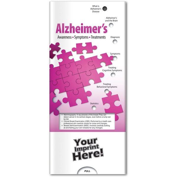 Pocket Slider - Alzheimer's... from ASI 54100 Fields Manufacturing Inc / Better Life Line